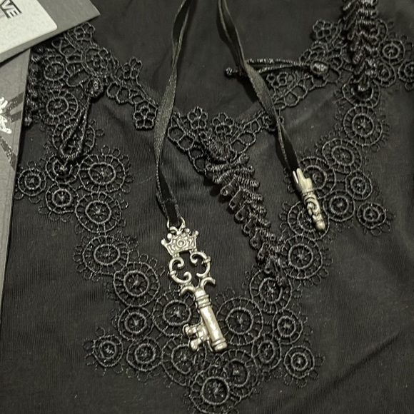 Punk Rave Goth/Witchy Top - Picture 4 of 6